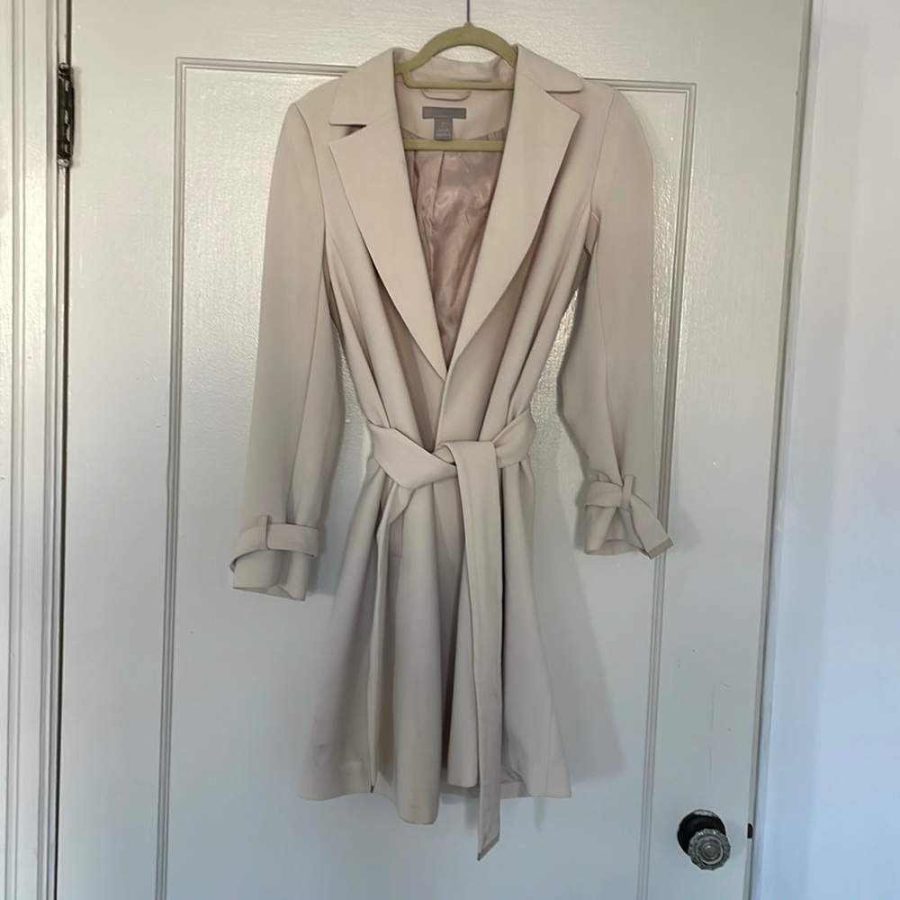 H&M Cream Coat